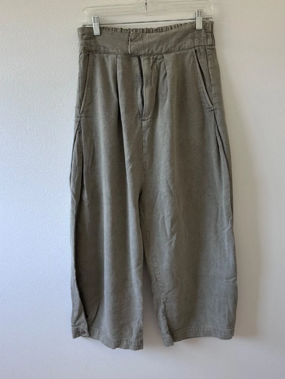 Free People Cool Harbor Wide Leg Barrel Style Pants Oversized
